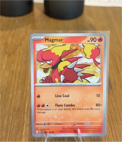 2023 Pokémon Scarlet & Violet 151 #126 Magmar — front