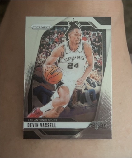 2024-25 Panini Prizm #25 Devin Vassell — front