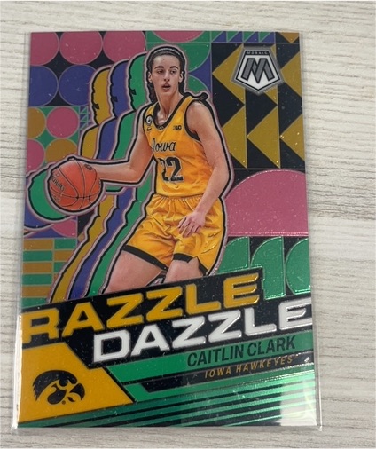 2024 Panini Caitlin Clark Collection Razzle Dazzle #RD2 Caitlin Clark — front