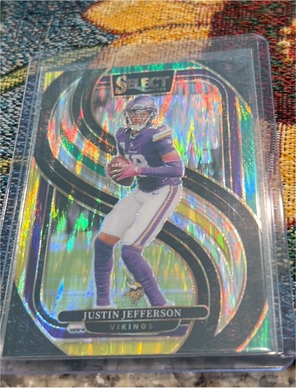 2024 Panini Select Premier Level #174 Justin Jefferson — front