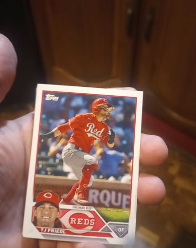2023 Topps Series 2 #558 TJ Friedl — front