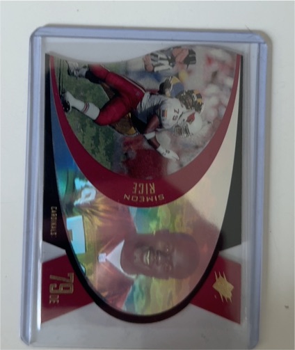 1997 Upper Deck SPx #SPX22 Simeon Rice Gold Arizona Cardinals — front