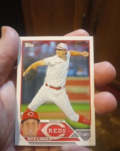 2023 Topps Series 2 #460 Nick Lodolo — front