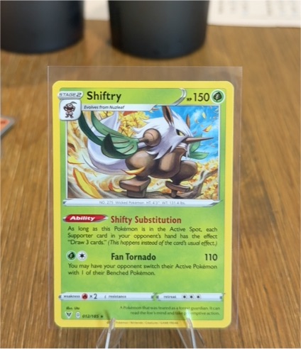 2020 Pokémon Vivid Voltage #012 Shiftry — front