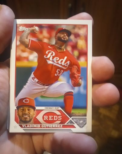 2023 Topps Series 1 #198 Vladimir Gutierrez — front