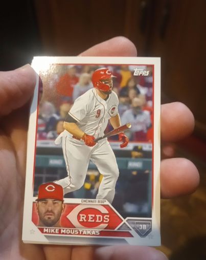 2023 Topps Series 2 #539 Mike Moustakas — front