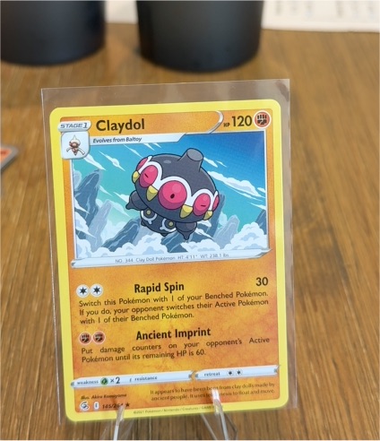 2021 Pokémon TCG Sword & Shield Fusion Strike #145 Claydol — front