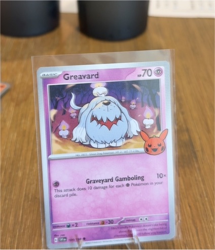 2023 Pokémon Trick or Trade #104 Greavard — front
