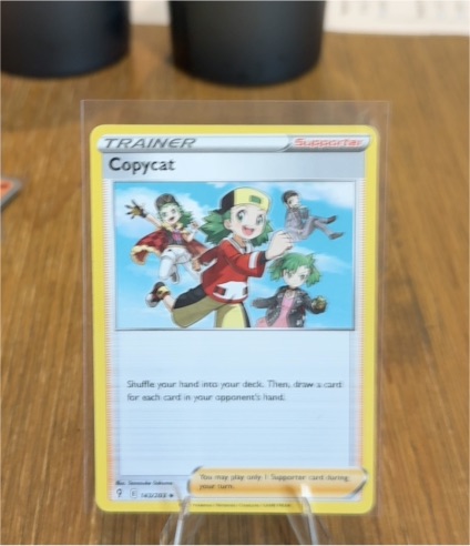 2021 Pokémon Evolving Skies #143 Copycat — front
