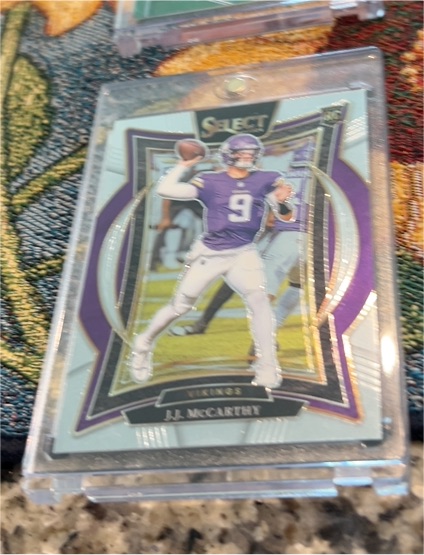 2024 Panini Select Concourse #24 J.J. McCarthy — front