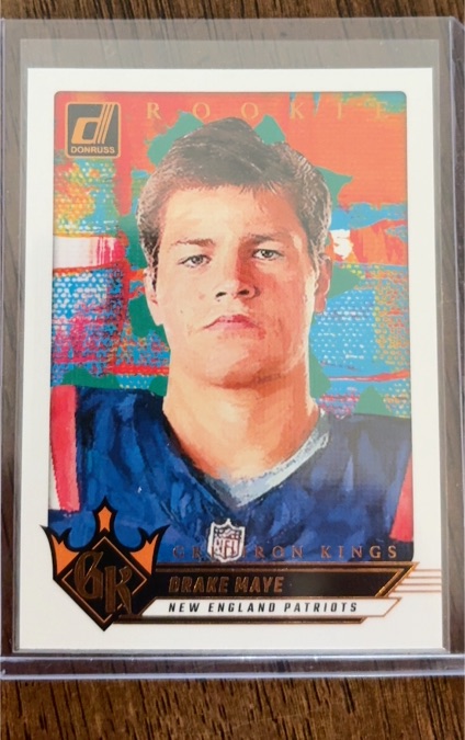 2024 Donruss Gridiron Kings #3 Drake Maye — front
