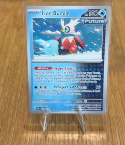 2023 Pokémon TCG Paradox Rift #056 Iron Bundle — front