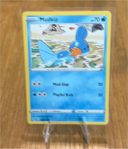 2021 Pokémon Fusion Strike #62 Mudkip — front
