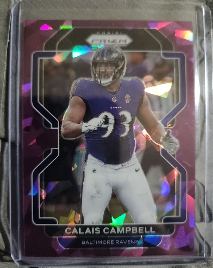 2021 Panini Prizm #284 Calais Campbell — front