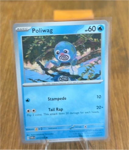 2024 Pokémon #041 Poliwag — front