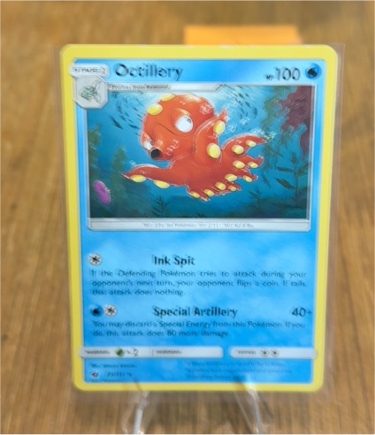 2017 Pokémon TCG Crimson Invasion #23 Octillery — front