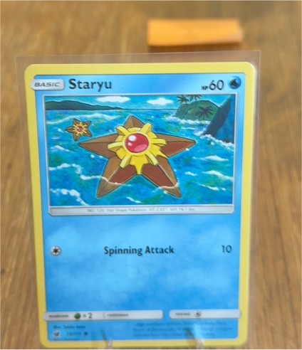 2017 Pokémon Sun & Moon Crimson Invasion #15 Staryu — front