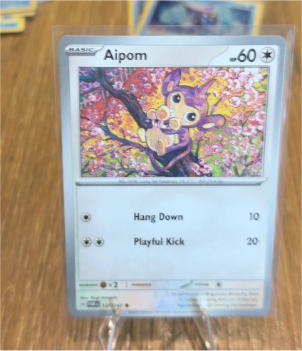 2024 Pokémon Twilight Masquerade #137 Aipom — front