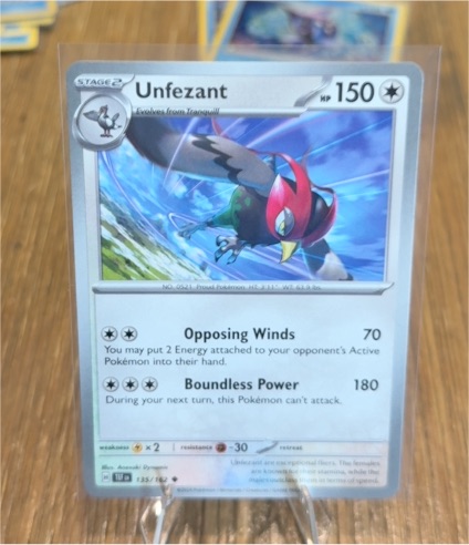 2024 Pokémon #135 Unfezant — front