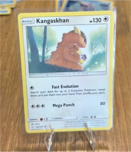 2019 Pokémon Sun & Moon Team Up #128 Kangaskhan — front