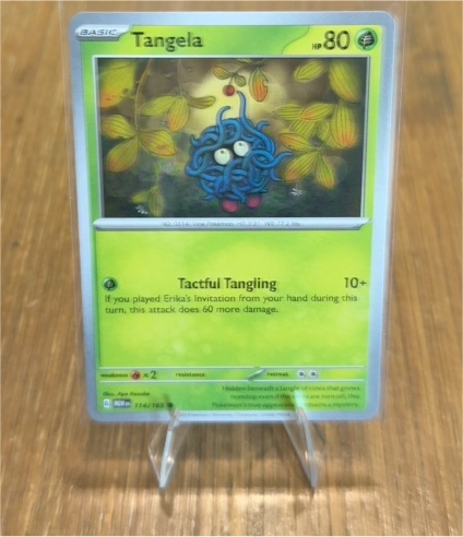 2023 Pokémon Scarlet & Violet 151 #114 Tangela — front