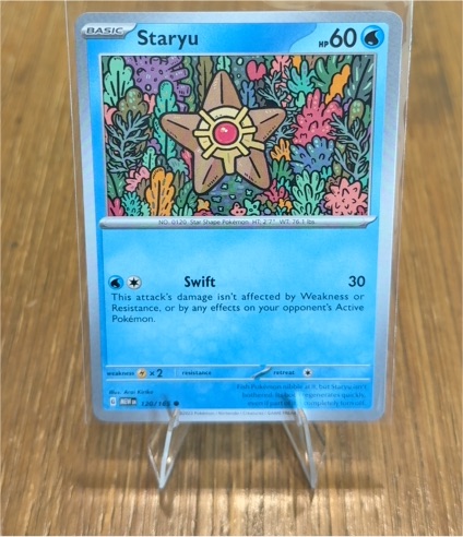 2023 Pokémon Scarlet & Violet 151 #120 Staryu — front