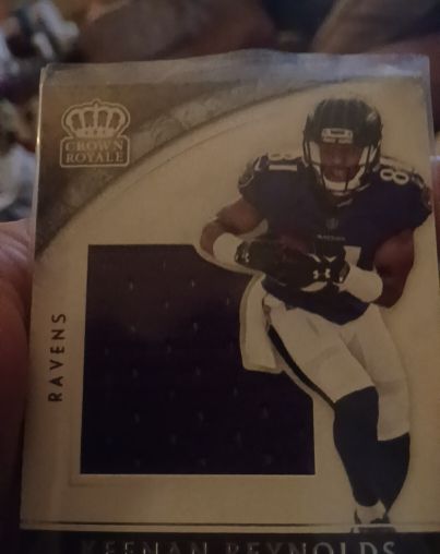 2016 Panini Crown Royale Jumbo Rookie Silhouettes Keenan Reynolds — front