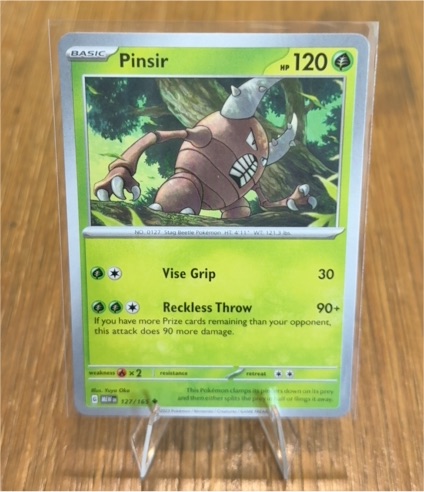 2023 Pokémon Scarlet & Violet 151 #127 Pinsir — front