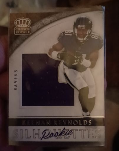 2016 Panini Crown Royale Silhouettes Rookie #Keenan Reynolds — front