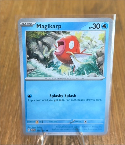2023 Pokémon Scarlet & Violet 151 #129 Magikarp — front