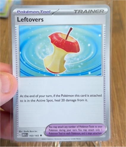 2023 Pokémon Scarlet & Violet 151 #163 Leftovers — front