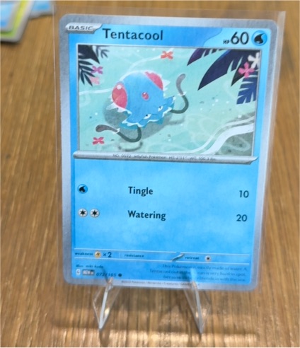 2023 Pokémon Scarlet & Violet 151 #072 Tentacool — front
