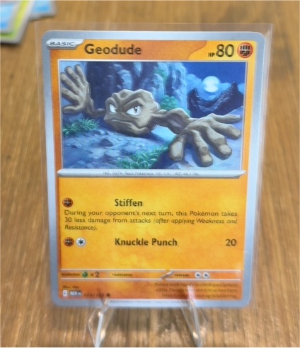 2023 Pokémon Scarlet & Violet 151 #074 Geodude — front