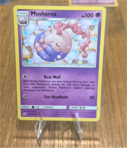 2019 Pokémon Sun & Moon Unified Minds #89 Musharna — front