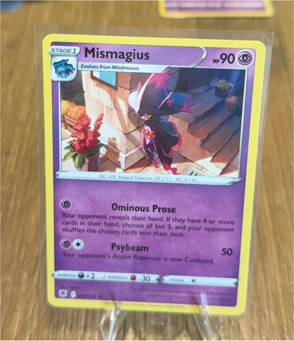 Pokémon TCG Astral Radiance #59 Mismagius — front