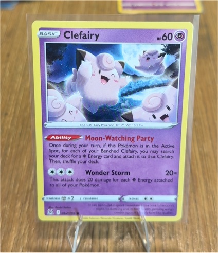 2022 Pokémon #62 Clefairy — front