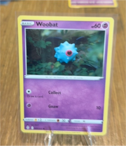 2021 Pokemon Evolving Skies #068 Woobat — front