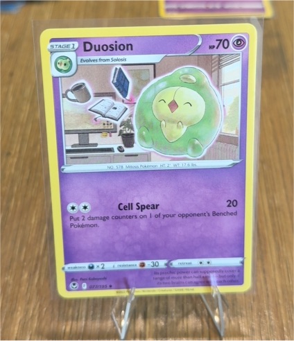2022 Pokémon Silver Tempest #077 Duosion — front