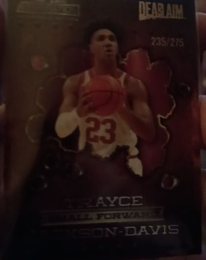 2021 Wild Card Alumination Dead Aim #ADA-2 Trayce Jackson-Davis — front