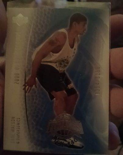 2000-01 Upper Deck NBA Legends #99 Terence Morris — front
