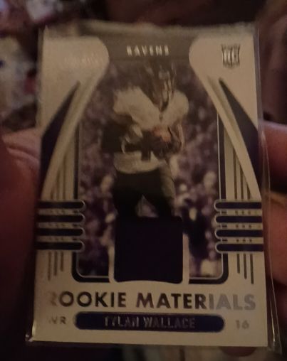 2021 Panini Absolute Rookie Materials #16 Tylan Wallace — front
