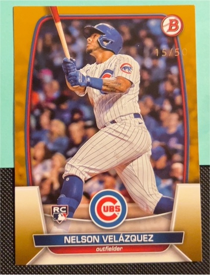 2023 Bowman #12 Nelson Velazquez — front