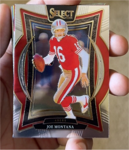 2024 Panini Select #70 Joe Montana — front