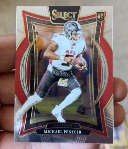 2024 Panini Select #80 Michael Penix Jr. Concourse Rookie — front
