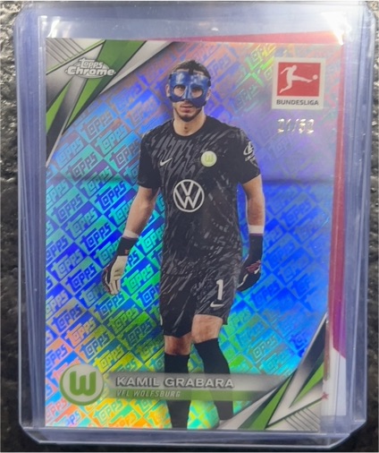 2024-25 Topps Chrome Bundesliga #96 Kamil Grabara — front