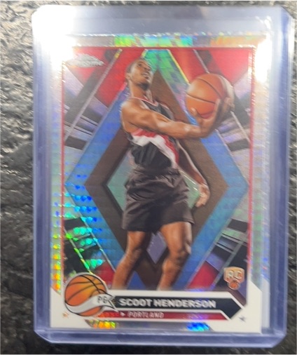 2023-24 Topps Chrome #60 Scoot Henderson — front