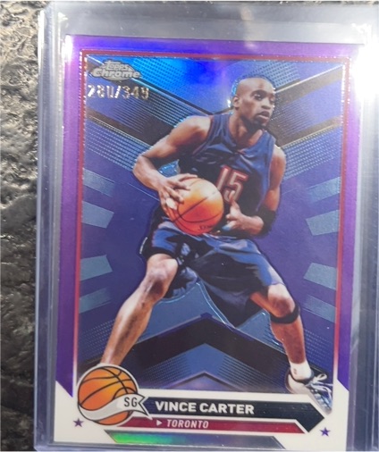 2023-24 Topps Chrome #82 Vince Carter — front