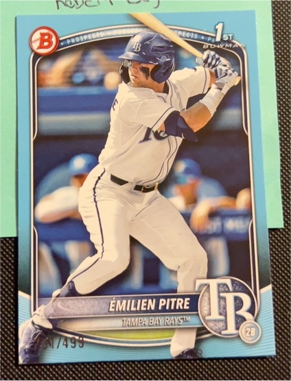 2025 Bowman Prospects #BP-83 Émilien Pitre — front