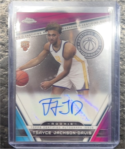 2023-24 Topps Chrome #CRA-TJD Trayce Jackson-Davis — front