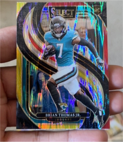 2024 Panini Select Premier Level #143 Brian Thomas Jr. — front